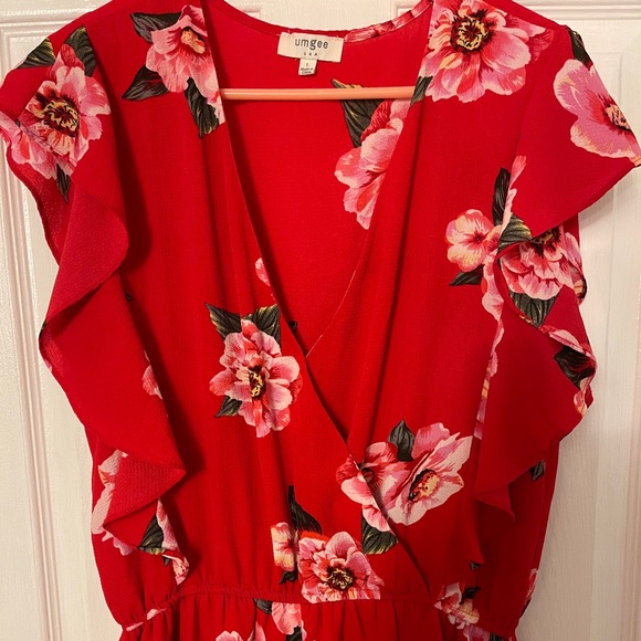 Pants - Floral Romper